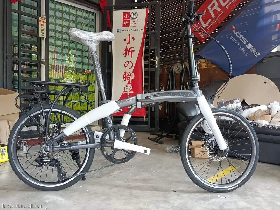 Raja uda best sale folding bike