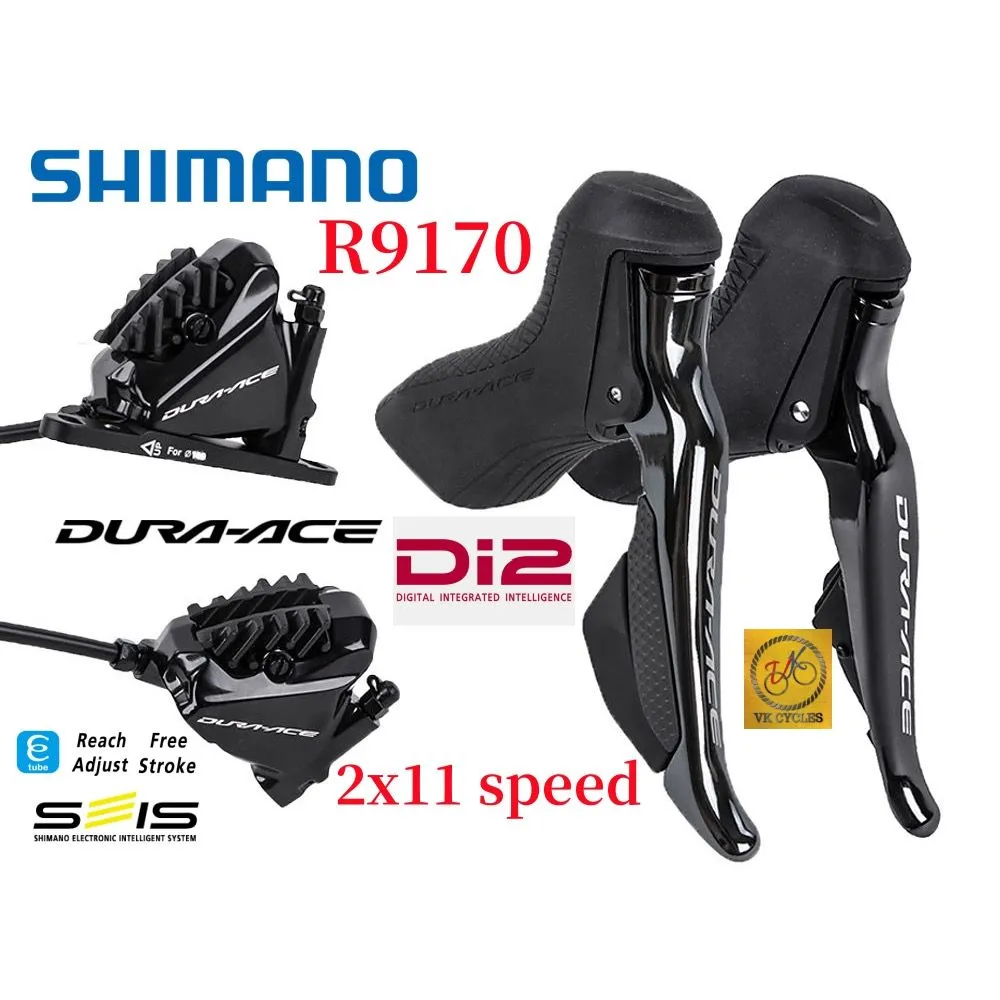 100% Original - SHIMANO Dura-Ace Di2 R9170 2x11 - Speed Hydraulic